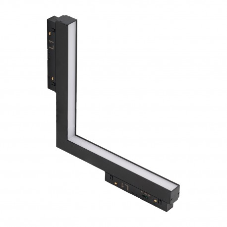 ALFA SAGA TRACK MAGNETIC 2LINE CORNER B 24W CCT SWITCH DIM BK