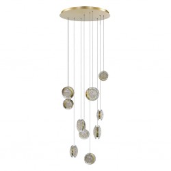 EUFORIA PENDANT ROUND 10 3-STEP DIMM GOLD