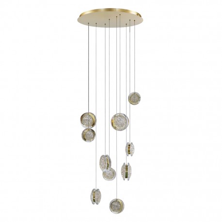 EUFORIA PENDANT ROUND 10 3-STEP DIMM GOLD