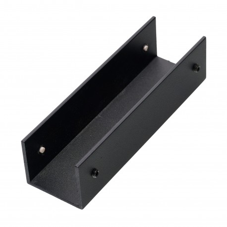 TRACK IP65 STRAIGHT CONNECTOR BLACK