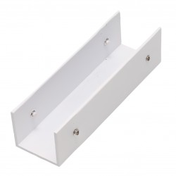 TRACK IP65 STRAIGHT CONNECTOR WHITE