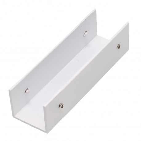 TRACK IP65 STRAIGHT CONNECTOR WHITE