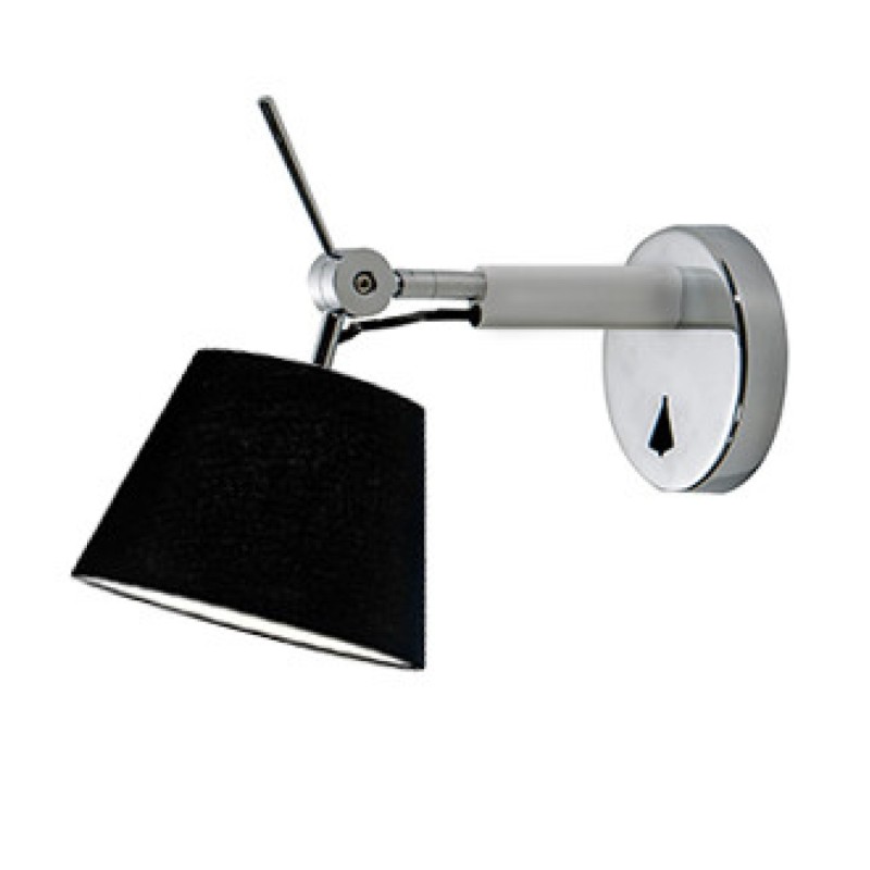 ZYTA WALL XS aluminiowa Aluminium / Czarny