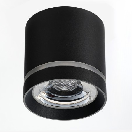 VICI IP44 12W CCT SWITCH BK Czarny