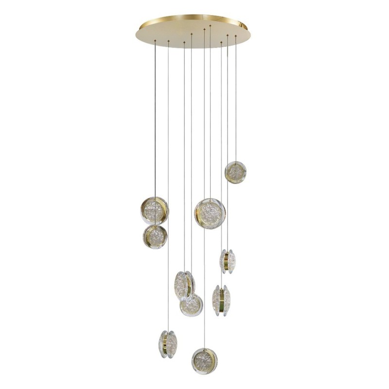 EUFORIA PENDANT ROUND 10 3-STEP DIMM GOLD