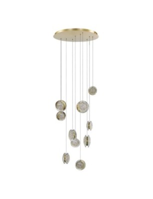 EUFORIA PENDANT ROUND 10 3-STEP DIMM GOLD