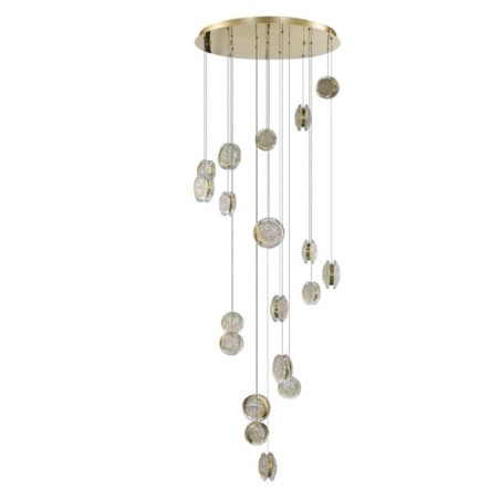 EUFORIA PENDANT ROUND 19 3-STEP DIMM GOLD