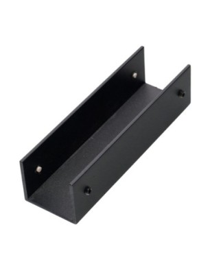 TRACK IP65 STRAIGHT CONNECTOR BLACK