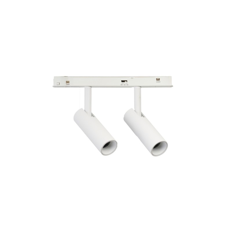 ALFA NIKO 2 TRACK MAGNETIC 2LINE 2X12W CCT SWITCH DIM WH