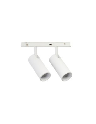 ALFA NIKO 2 TRACK MAGNETIC 2LINE 2X7W CCT SWITCH DIM WH