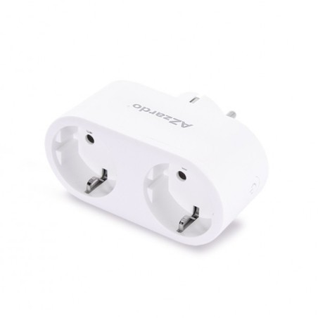 DOUBLE SMART PLUG 16A Biały