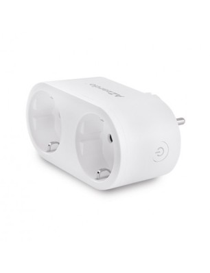 DOUBLE SMART PLUG 16A Biały