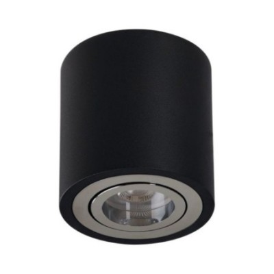 BRANT ROUND Czarny/Chrom