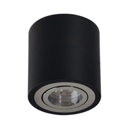 BRANT ROUND Czarny/Chrom