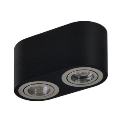 BRANT 2 ROUND Czarny/Chrom