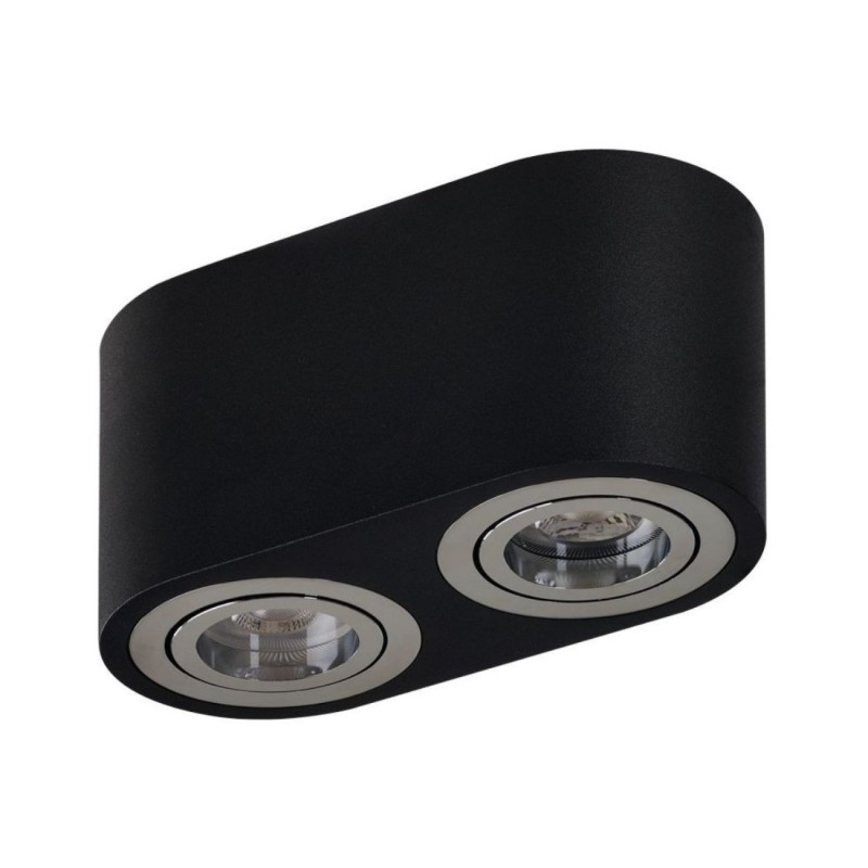 BRANT 2 ROUND Czarny/Chrom