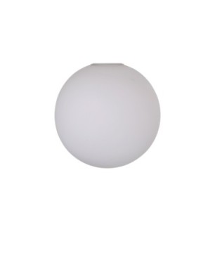 BUBBLES GLASS SHADE D12 WHITE