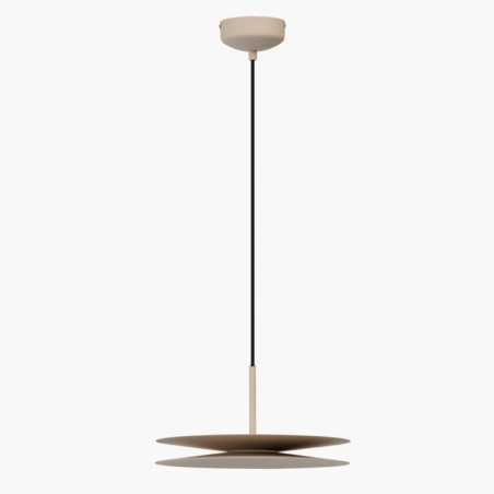 DISC PENDANT 35 BEIGE