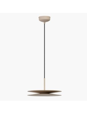 DISC PENDANT 35 BEIGE