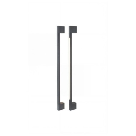 GUSTO 90 WALL IP54 3000K DARK GRAY