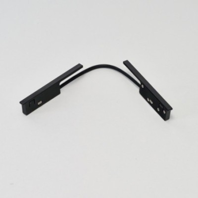 DELTA TRACK MAGNETIC SUPER SLIM 48V FLEX ELECTRIC CONNECTOR BK