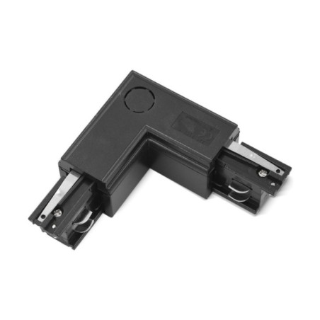 Zasilacz / złącze L prawe do szynoprzewodu TRACK 3LINE L RIGHT Czarny