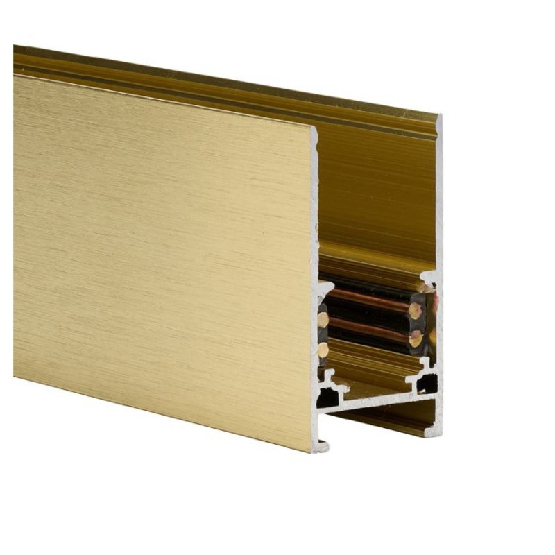 BETA TRACK MAGNETIC 57 230V ANODISED szynoprzewód jednofazowy Złoty