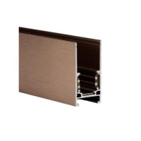 BETA TRACK MAGNETIC 57 230V ANODISED szynoprzewód jednofazowy Czekoladowy