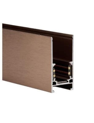 BETA TRACK MAGNETIC 57 230V ANODISED szynoprzewód jednofazowy Czekoladowy