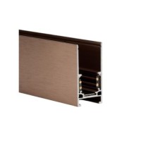 BETA TRACK MAGNETIC 57 230V ANODISED szynoprzewód jednofazowy Czekoladowy