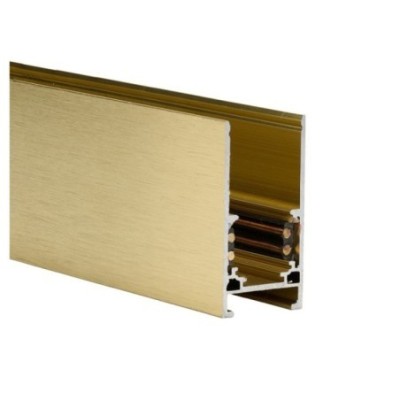 Szynoprzewód ALFA TRACK MAGNETIC 1m złoty anodyzowany + END CAPS