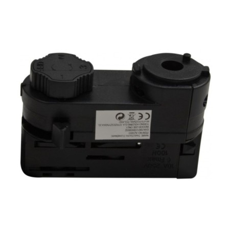 Adapter do szynoprzewodu TRACK ELECTRIC 3LINE Czarny