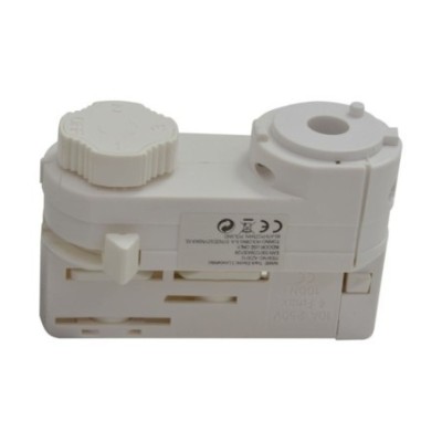 Adapter do szynoprzewodu TRACK ELECTRIC 3LINE Biały