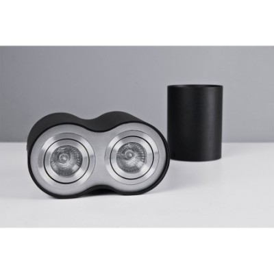 Bross 2 Czarny / Aluminium