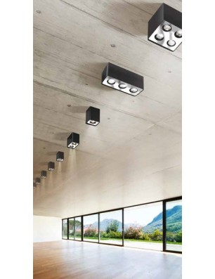 Nino 1 Czarny / Aluminium