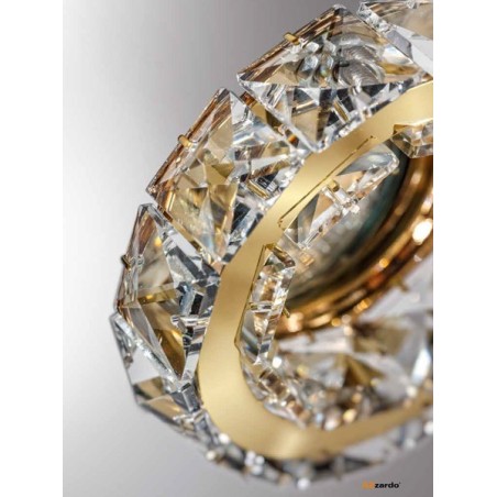 ESTER 1  Złoty / kryształ