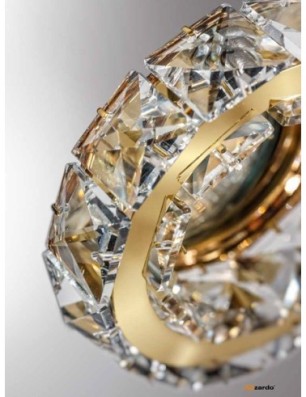 ESTER 1  Złoty / kryształ