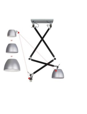 ZYTA 2 S PENDANT chromowana