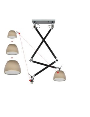 ZYTA 2 S PENDANT chromowana