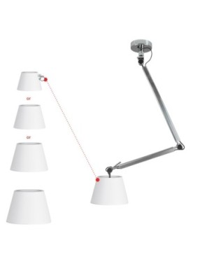 ZYTA S PENDANT aluminiowa