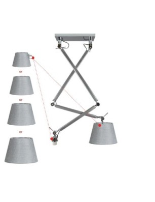 ZYTA 2 S PENDANT aluminiowa