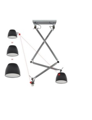 ZYTA 2 S PENDANT aluminiowa