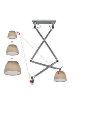 ZYTA 2 S PENDANT aluminiowa