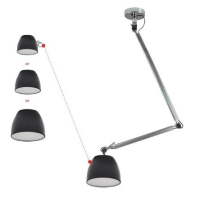 ZYTA M PENDANT aluminiowa