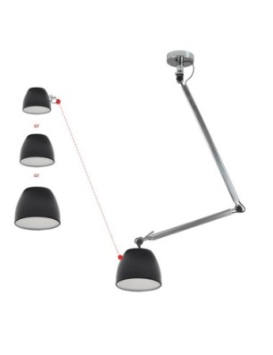 ZYTA M PENDANT aluminiowa