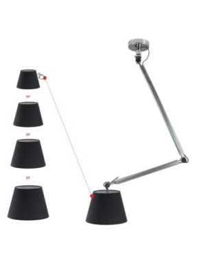 ZYTA M PENDANT aluminiowa