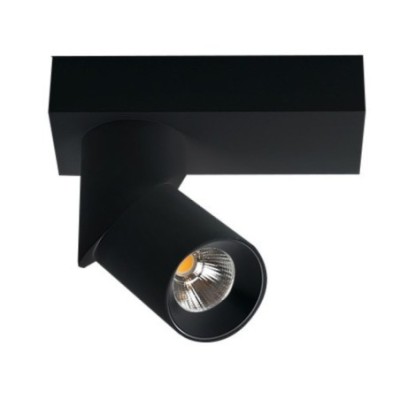 Santos Exposed Round Czarny