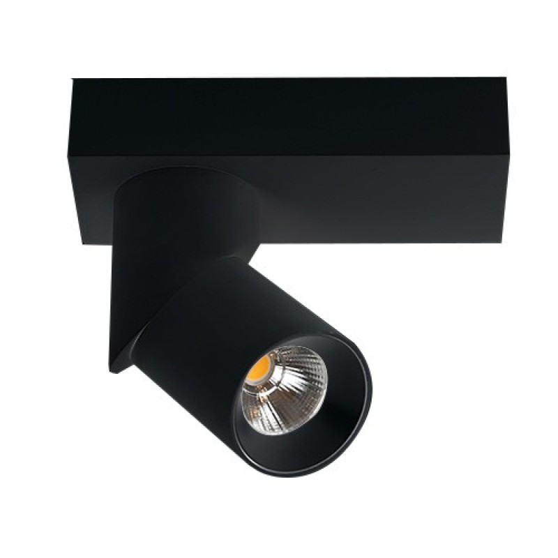 Santos Exposed Round Czarny