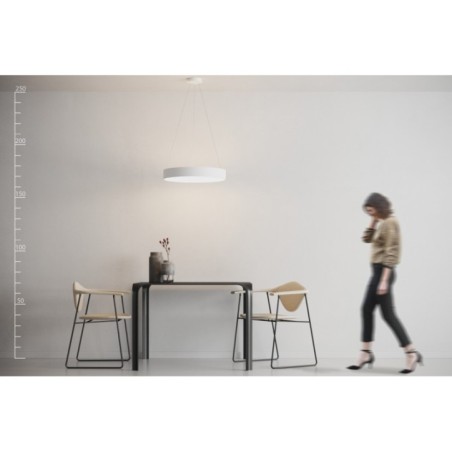 SOVANA PENDANT 55 CCT+ Remote control Biały