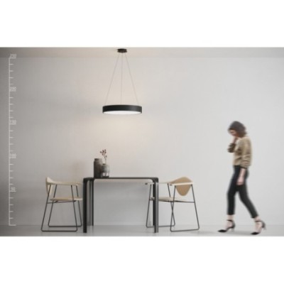 SOVANA PENDANT 55 CCT+ Remote control Czarny
